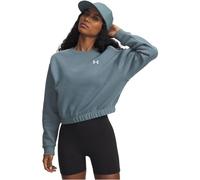 Under Armour Rival Fleece Piped Crew Sweatshirt Damen-blaugrau blaugrau | Größe: XL