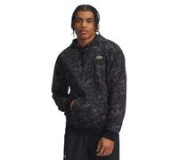Rival Fleece Printed Hoodie Schwarz | Green Citrine S