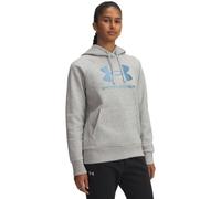 Under Armour RIVAL FLEECE SHIMMER Damen Sweatshirt, grau, größe M md