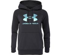 Under Armour RIVAL FLEECE SHIMMER Damen Sweatshirt, schwarz, größe L lg