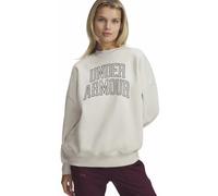 Under Armour Rival Fleece Varsity W - Sweatshirt - Damen L White