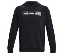 Under Armour Rival Herren-Kapuzenpullover aus Fleece, Camouflage, gestreift, Größe 3XL, regulär, Schwarz, Schwarz, XXX-Large