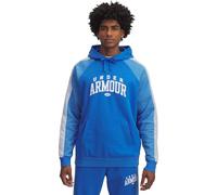 Under Armour UA Rival Flc CB Hood Hoodie S blau