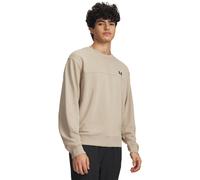 UNDER ARMOUR Rival Lightweight Crew Neck Sweatshirt Herren 299 - city khaki/black M
