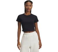 Under Armour Rival Rib Baby Damen T-Shirt, schwarz MD