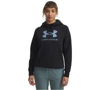 Under Armour RIVAL FLEECE SHIMMER Damen Sweatshirt, schwarz, größe XS