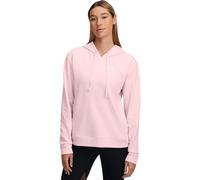 UNDER ARMOUR Rival Terry Fleece-Hoodie Damen 647 - prime pink/white M
