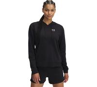 Under Armour Rival Terry Damen Kapuzensweater, schwarz SM