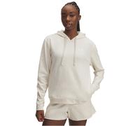 UNDER ARMOUR Rival Terry Fleece-Hoodie Damen 783 - oatmeal light heather/white S