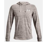Under Armour Herren Kapuzenpullover Rival French Terry Hoodie 1370401-112 XXL Onyx White