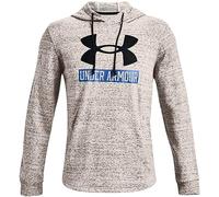 Under Armour Herren Kapuzenpullover Rival Terry Logo Hoodie 1370390-112 M Onyx White