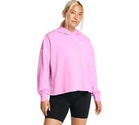 UNDER ARMOUR Rival Terry Oversize Hoodie Damen 638 - stellar pink/white L