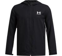 Under Armour Rival Woven Jacket Kinder 122-127 XS Schwarz