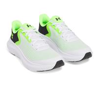 UNDER ARMOUR Rogue 5 Laufschuhe Jungen 100 - white/black/hyper green 37.5