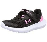 Under Armour Run Girls' Pre-School Ua Surge 3 Ac Running Shoes, Black, 3025014-001, 30 EU