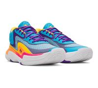 UNDER ARMOUR Spawn 7 Mid Basketballschuhe 419 - capri/campus gold/dark navy blue 45