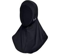 UNDER ARMOUR Sport Hijab Kopftuch Damen black/black/silver XS/S