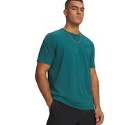 Under Armour Regular Fit T-Shirt mit Logo-Print Modell 'Left' in Petrol, Größe S