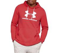 Under Armour Herren Oberteil Sportstyle Terry Logo Hoodie, Rot, M, 1348520-646