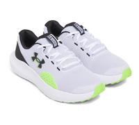 UNDER ARMOUR Surge 4 Laufschuhe Herren 109 - white/hyper green/black 45