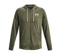 Under Armour Sweatjacke Rival Terry OD Green/Onyx White (Größe: L) L grün