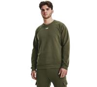 Under Armour - Rival Fleece Crew Grün - Gr. - XL