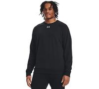 Under Armour - UA Rival Fleece Crew Sweatshirt - Black/White L