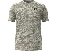 Under Armour Herren Kurzarmshirt ABC CAMO – Rundhals, schnelltrocknend, Camouflage – Stone/Black XL