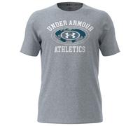 Under Armour T-Shirt Armour Globe Mod Gray Medium Heather/White (Größe: M)