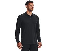 Under Armour Tac Langarm-Poloshirt für Herren, Schwarz/Schwarz (001), XXXXL