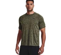 Trainingsshirt UNDER ARMOUR "UA TECH 2.0 SS TEE", Herren, Gr. M, grün, Jersey, Obermaterial: 100% Polyester, normal, Rundhals, Raglanärmel abgesteppt, Shirts Trainingsshirt, mit Raglanärmeln, schnell