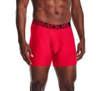 Under Armour Tech Boxer 6In 2Er Pack Boxershort rotschwarz, XL Herren