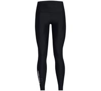 UNDER ARMOUR Tech Branded Trainingstights Damen 001 - black/white/castlerock S