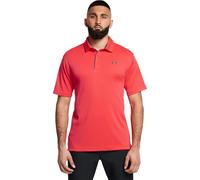 Under Armour Tech Golf-Poloshirt für Herren, (713) Racer Red/Pitch Gray, 3X-Groß