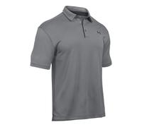Under Armour Tech Poloshirt Herren atmungsaktiv kurzärmelig lockere Passform Grau S