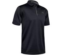 UNDER ARMOUR Tech Poloshirt Herren 001 - black/graphite/graphite L/T