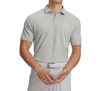 Under Armour - Tee To Green Pique Funktions-Poloshirt - Titanium/White M