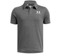 Under Armour UA B Icon Polo Poloshirt S grau