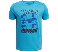 Under Armour UA B SPLIT BIG LOGO SS T-Shirt L blau