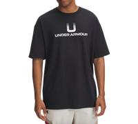 Under Armour Logo Heavyweight M - T-Shirt - Herren L Black