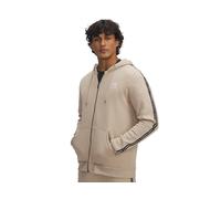 UNDER ARMOUR Icon Taping Fleecejacke Herren 299 - city khaki/white M