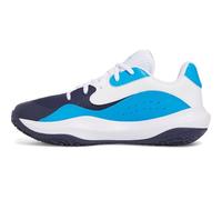 Under Armour Ua Lockdown 7 Herren-Basketballschuhe, niedrig, Midnight Navy Electric Blue White, 47 EU