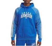 Under Armour UA Rival Flc CB Hood Hoodie S blau