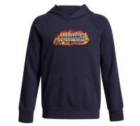 Under Armour UA Rival Flc Flamin Wdmrk HD Hoodie S blau