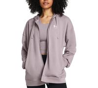 Under Armour UA Rival Terry OS FZ Hooded-GRY Hoodie M grau