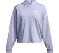 Under Armour Trival Terry OS Hoody Damen lila | Größe: L