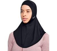 UNDER ARMOUR Sport Hijab Kopftuch Damen black/black/silver XS/S