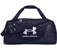 Ua Unisex Ua Undeniable 5.0 Duffle Md Midnight Navy / Midnight Navy / Metallic Silver Osfm