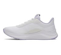 Under Armour UA W Aurora 3 - White/White/Purple Crest - 3, Wappen in Weiß, Weiß und Violett, 36 EU