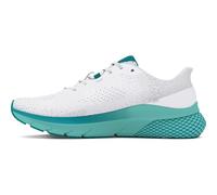 Under Armour UA W HOVR Turbulence 2 Sneaker, Damen, White/White/Circuit Teal, 39 EU